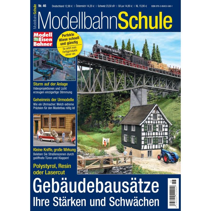 Modellbahn Schule 46-Gebäudebausätze