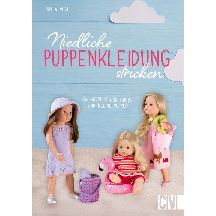 NIEDLICHE PUPPENKLEIDUNG STRICKEN