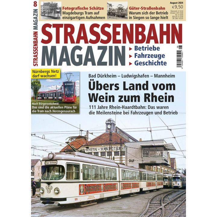 Straßenbahn Magazin 2024/08