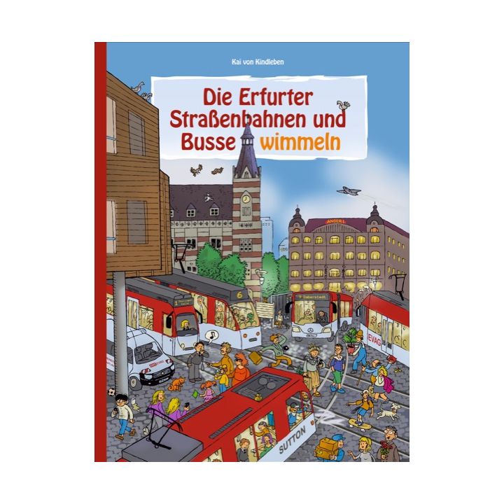 Erfurter Straßenbahnen und Busse wimmeln **