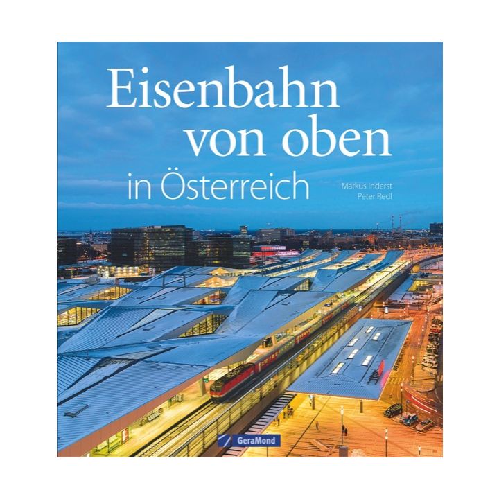 Eisenbahn von oben in Österreich