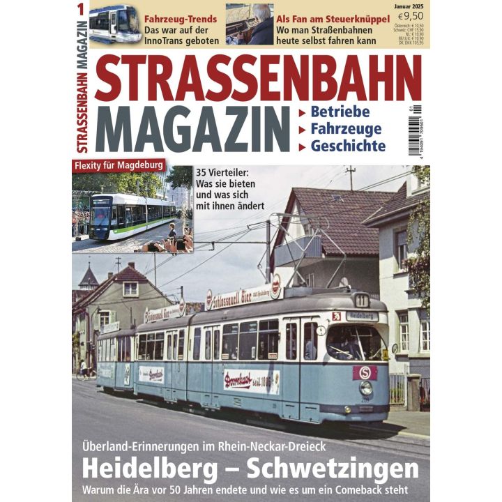 Straßenbahn Magazin 1/2025