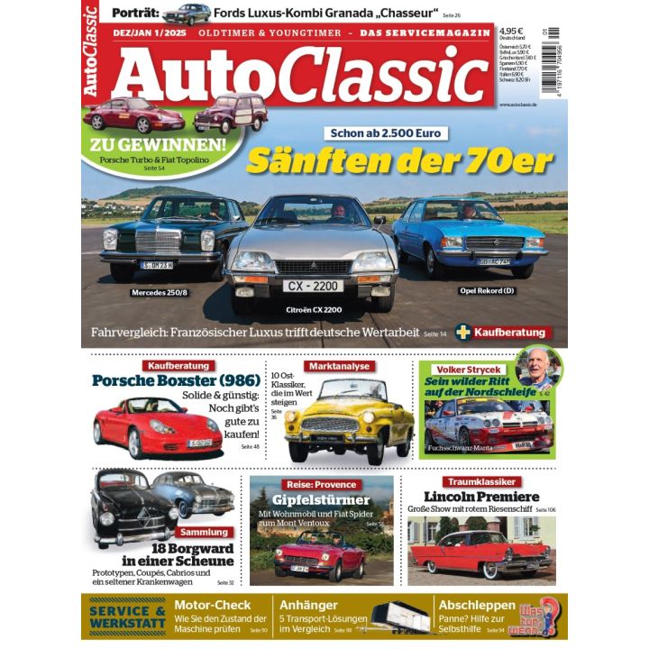 Auto Classic zum Testen