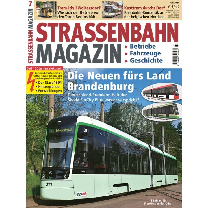 Straßenbahn Magazin Vorteilsabo