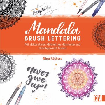 Mandala Brush Lettering