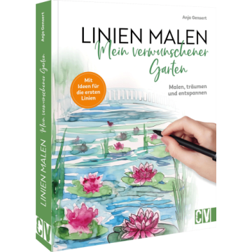 Linien malen - Mein verwunschener Garten