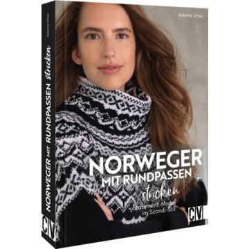 Norweger mit Rundpassen stricken