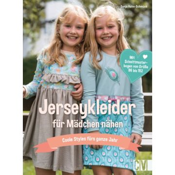 Download zum Titel  "JERSEYKLEIDER FÜR MÄDCHEN NÄHEN"