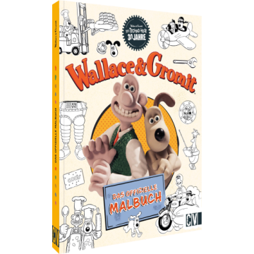 Wallace und Gromit - offizielle Malbuch