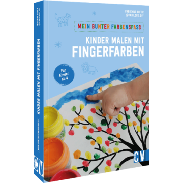 Farbenspaß - Kinder malen Fingerfarben