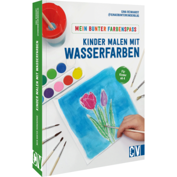 Farbenspaß - Kinder malen Wasserfarben