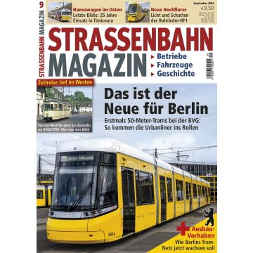 Straßenbahnmagazin 9/2024